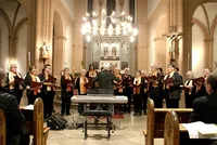 Kirchenchor singt in der Kirche